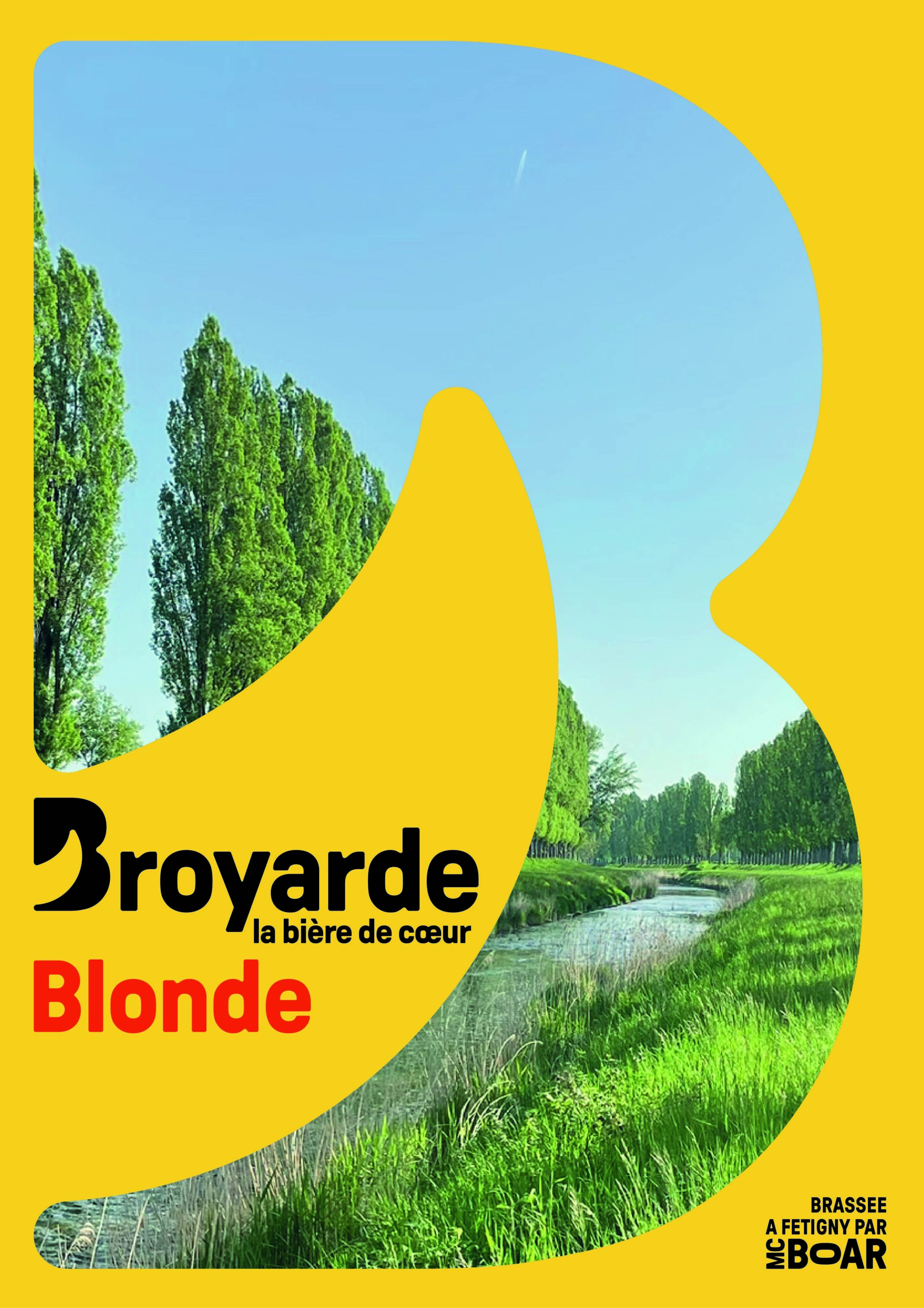 Etiquette de la Broyarde blonde