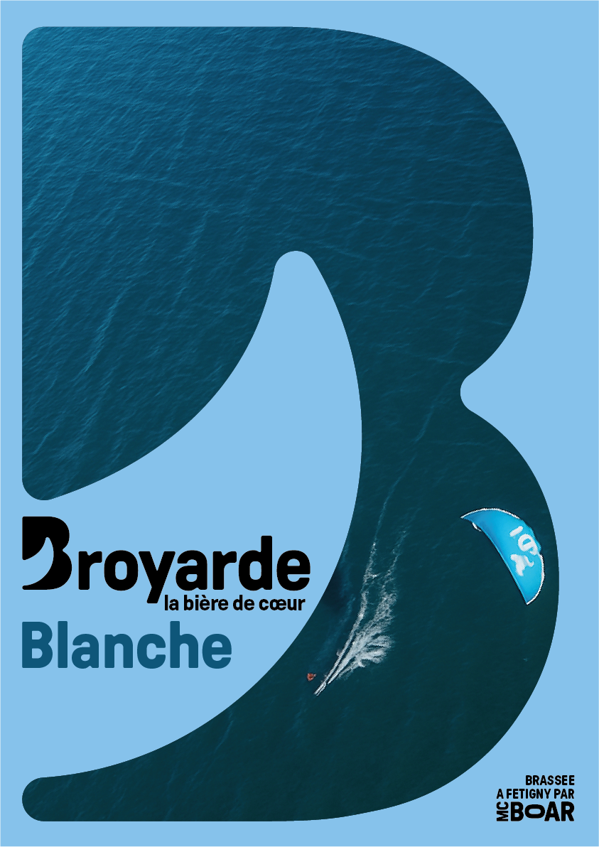 Etiquette de la Broyarde blanche